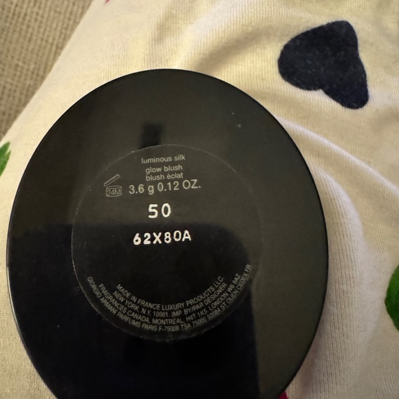 ARMANI BEAUTY /50 EUPHORIC/ LUMINOUS SILK GLOW BLUSH - Picture 6 of 6